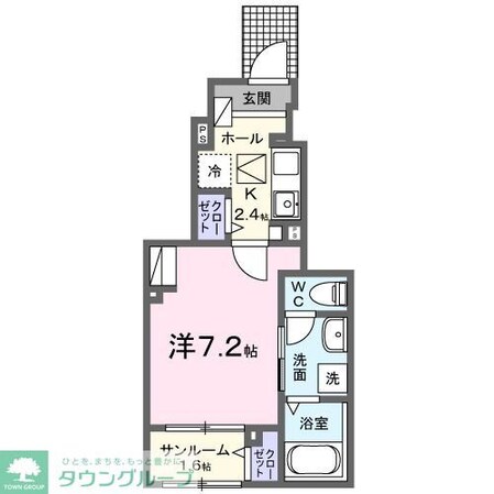 ソレイユの物件間取画像